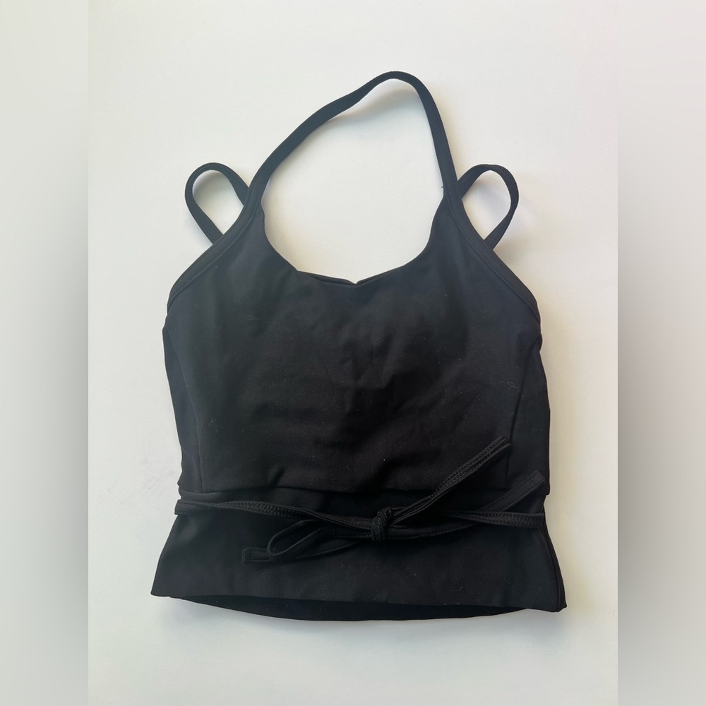 Honeycut Girls Double Trouble Adjustable Top in Black